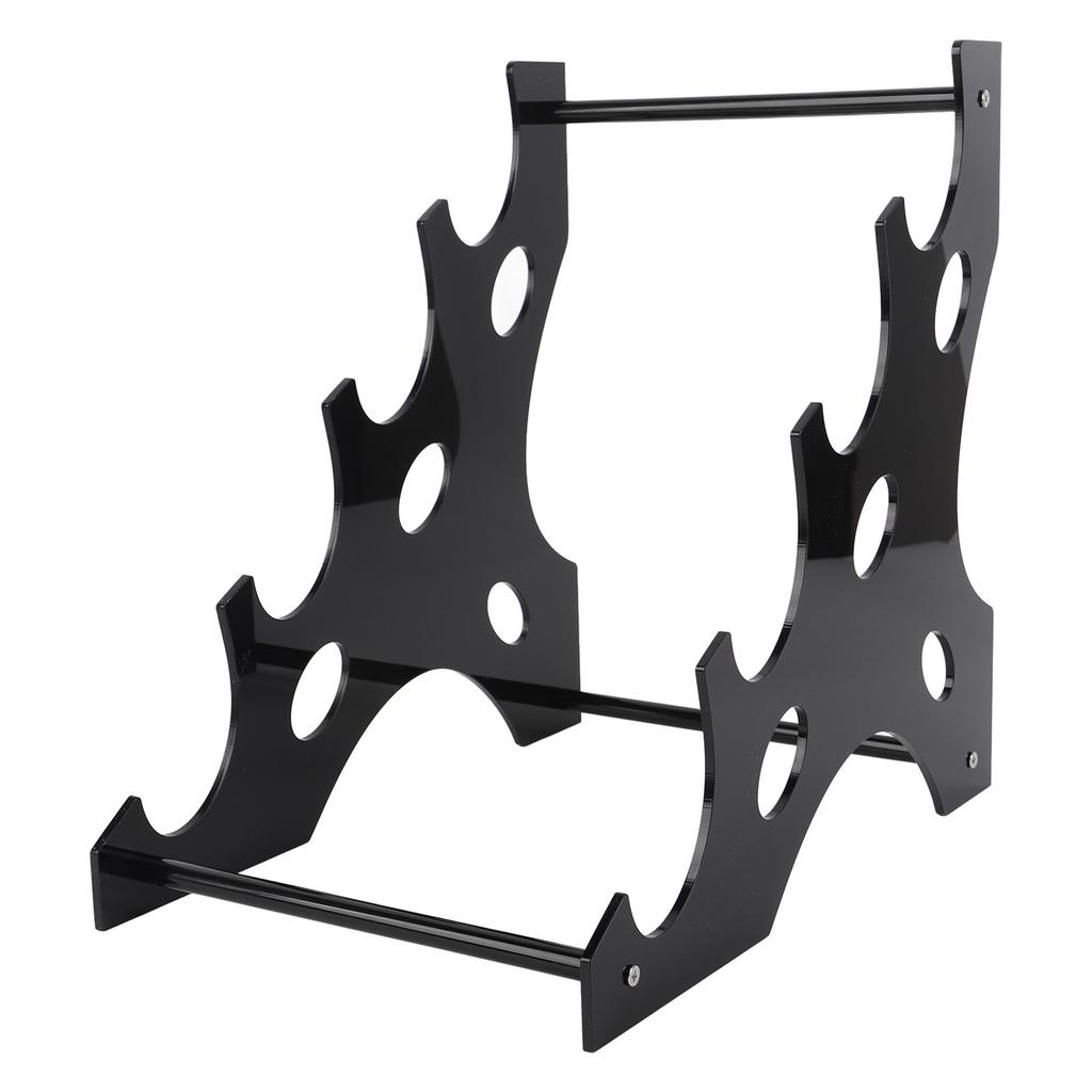 Acrylic Sword Display Stand 4 Tier Versatile Desktop Sword Display Holder for Home