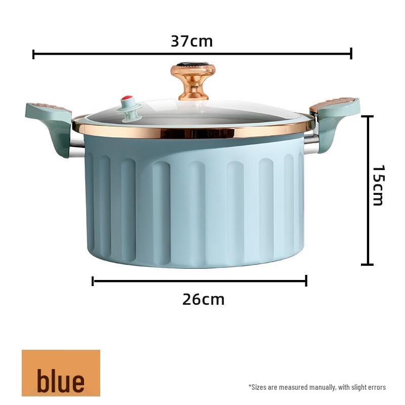 Wutuo 8L Cast Iron Multi-Functional Micro-Pressure Pot