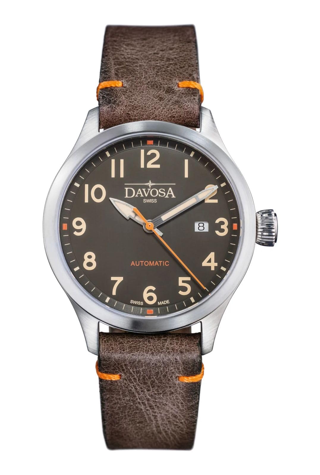 

Автоматичний швейцарський годинник DAVOSA, Виготовлено, 161.574.96 сірий колір