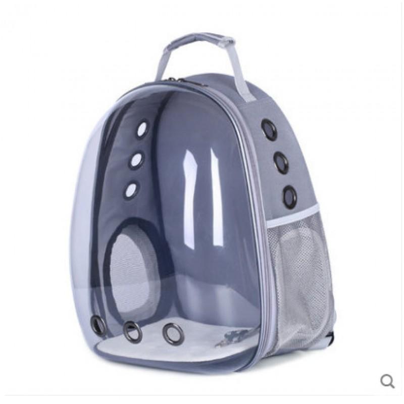 Transparent Pet Carrier Backpack Cats Dogs - Breathable Travel Bag With Side Opening 31L Capacity 5-7kg Weight Range