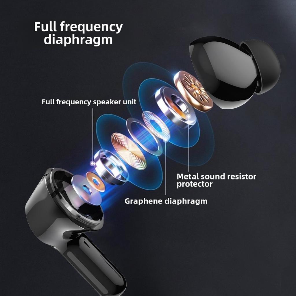 Bluetooth Earphones Ultra Long Standby Smart Noise-cancelling Call Music In-ear Wireless Earphones