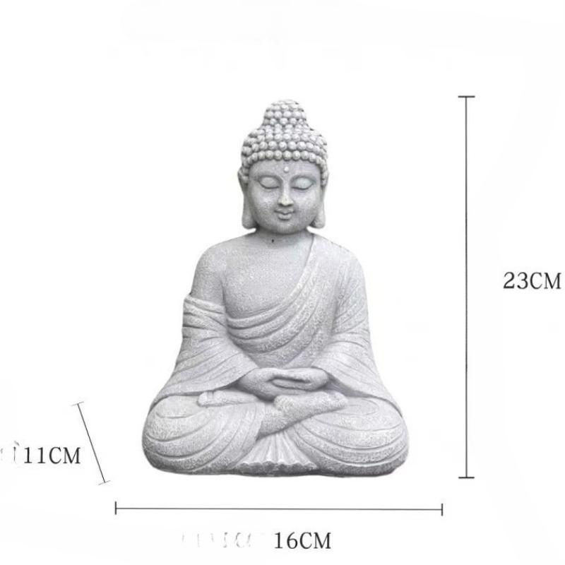 Cross Border Buddha Statues, Zen Themed Ornaments, Storefront Ornaments, Entrance Ornaments, Resin Handicrafts, Home Decor,