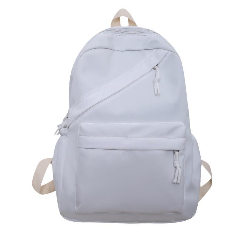 Schoolbag Casual simple schoolbag Elementary school junior high school student backpack, large capacity backpack Japanese ins double backpack