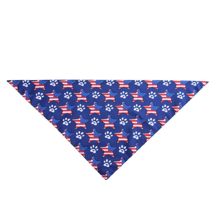 Dog Bandanas Independence Dress Up Festival Scarf Dogs Photography Towel
