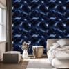 Watercolor Galaxy Wallpaper Navy Blue and Navy Blue, Fine Detail 50x1000