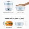Folding Cooking Pot Portable Camping Electric Hot Pot Travel Home Multifunctional Cooker