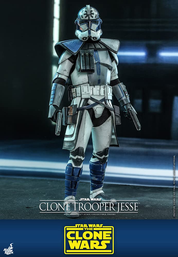 TV Masterpiece Star The Clone Wars Clone Scale Figure White Wars Trooper/Jesse 1/6