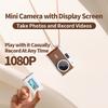 New HD 1080p Retro Mini Digital Camera Photo Video Keychain Camera Video Outdoor Cute Cameras Kids Gift With 0.96 Inch Screen