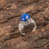 Rare Lapis Lazuli Gemstone 925 Sterling Silver Jewelry Handmade Engagement Ring RR-1-27