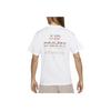 Nike Alphabet Print Casual Straight Short Sleeve T-Shirt Men Tops White DR5756-100