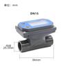 DN15-DN80 Digital Turbine Flow Meter Electronic LCD Display Flowmeter PVC Pipe Liquid Water for Farm Garden Irrigation Tools