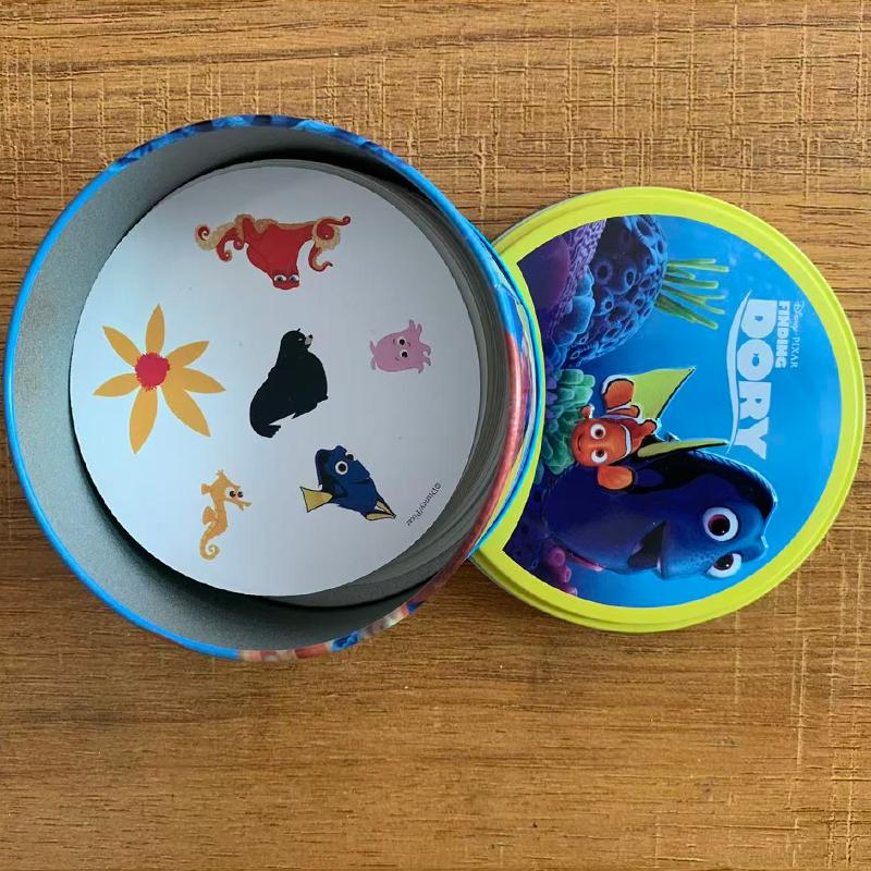Card Board Games 100 YEARS of WONDER PIXAR Stitch Iron Box Toys Family Funny Holidays Camping Sport Friend Christmas Gift
