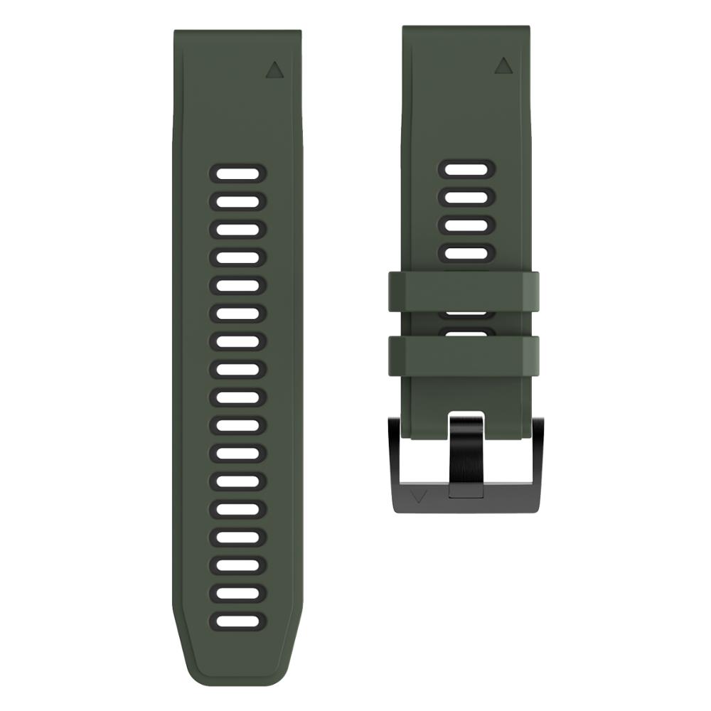 20mm Schnellwechsel-Armband für Garmin Fenix 7S 42mm Solar 6S Pro 5S Plus/Instinct 2S 40mm/Descent Mk2S Silikonband 26mm 22mm