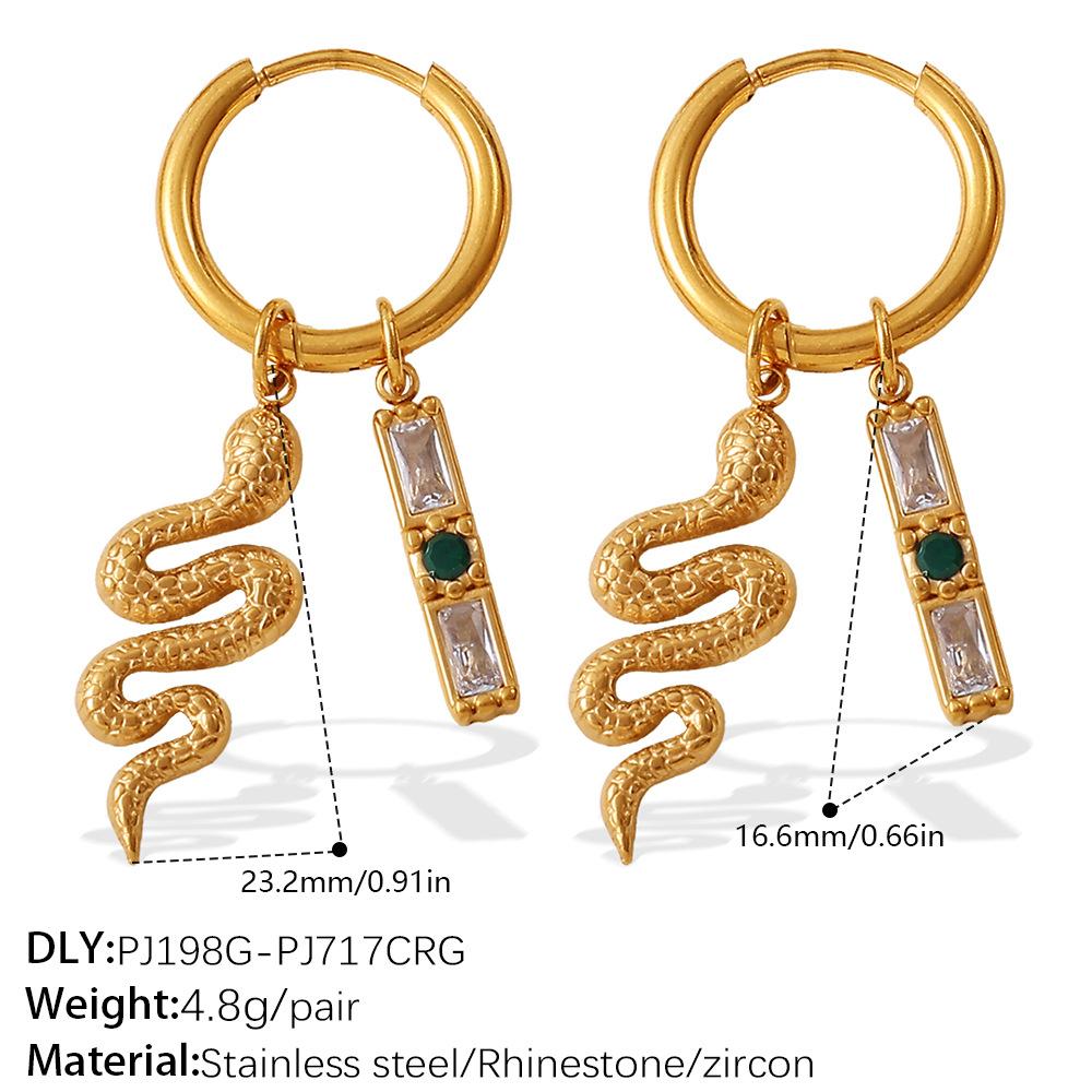 Sweet Wind Diy Cross Pearl Pendant Earrings Stainless Steel Gold Plated Diamond Jewelry