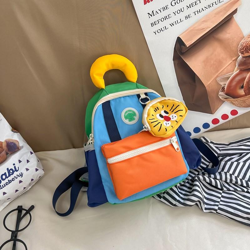 Children'S Schoolbag Lightweight Kindergarten Primary School Students Travel Research Backpack Cute Cartoon Parent-Child Bag