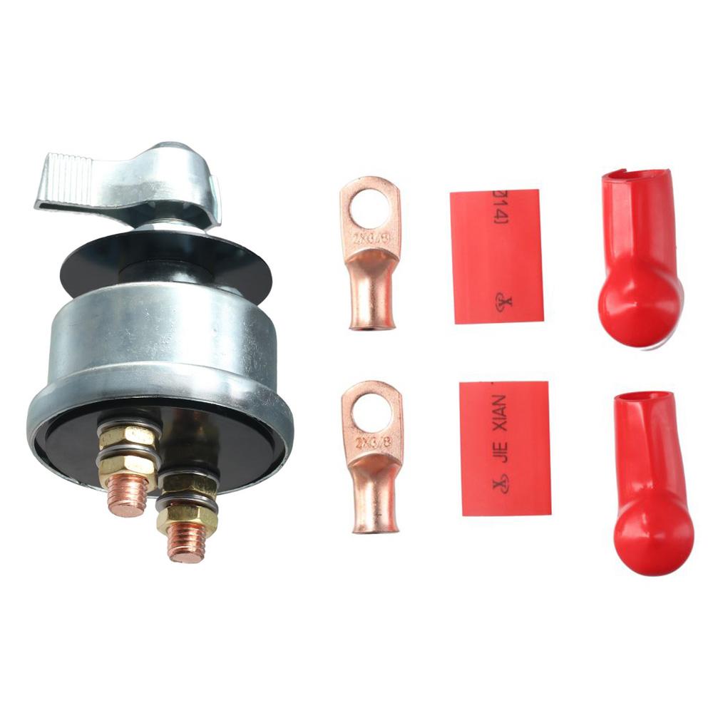 

200A/300A Battery Shut Off Switch 12-48V Copper Contacts for Truck, Boat
