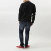 Champion Script Logo Fleece Lined Pullover Crew Neck Sweatshirt Japan Version Unisex Black (Unisex) Sweatshirts