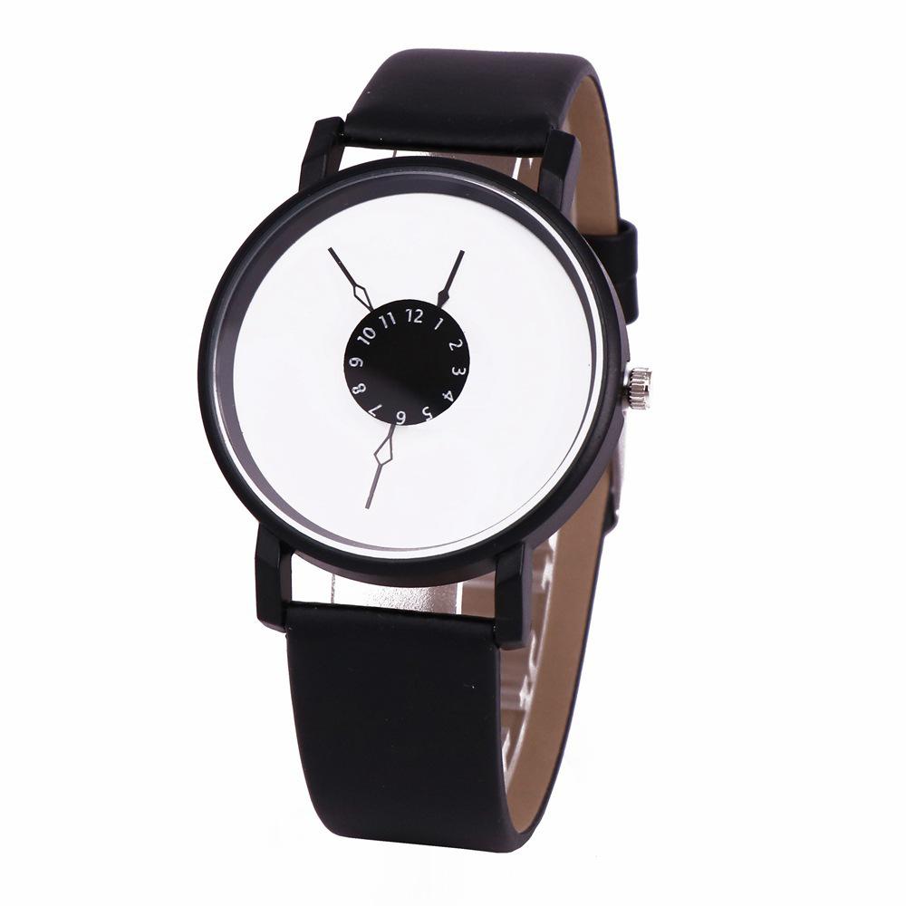 Personalized Inverted Pointer Watch Little Girl Student Watch Couple Watch Men'S Watch