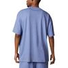 Converse T Shirts Unisex Blue Crew Neck Moderate Straight Fit 10023283-A01