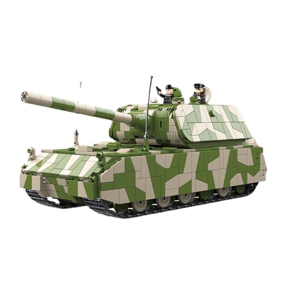 Tank Building Block Model Compatible Lego Small Particle Figurine Boy Toy