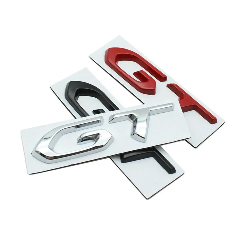 AQXYWIU (Small Shop) 3D Metal GT Logo GT Line Emblem