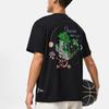 Li-Ning Anti-Wu Series Back Print Long Sleeve Drop Shoulder T-Shirt Unisex Tops Black AHST511-2