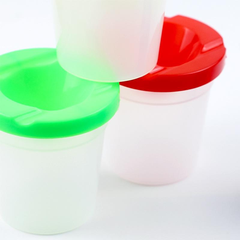 Multi-color Children's Paint Palette and Wash Cup