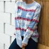 2024 Women's European and American Knitted Christmas Sweater Pullover