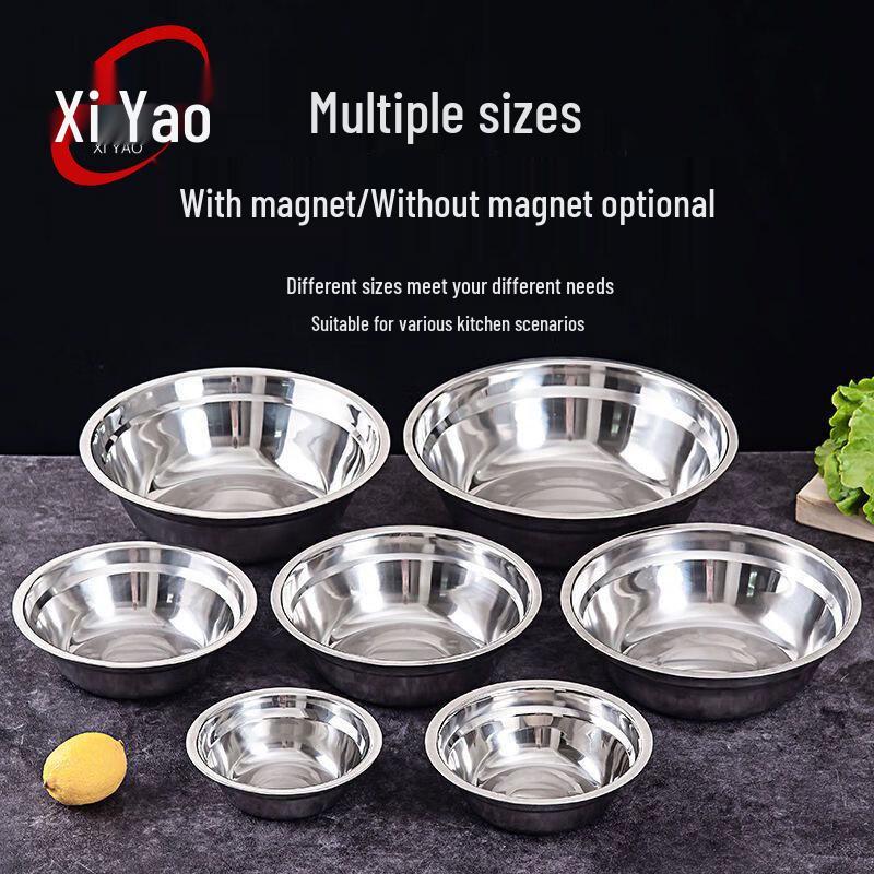 

Xiyao 201 Stainless Steel Multi-purpose Kitchen Bowl