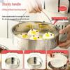 ZISIZ 304 Stainless Steel Rice Cooker Steamer Basket