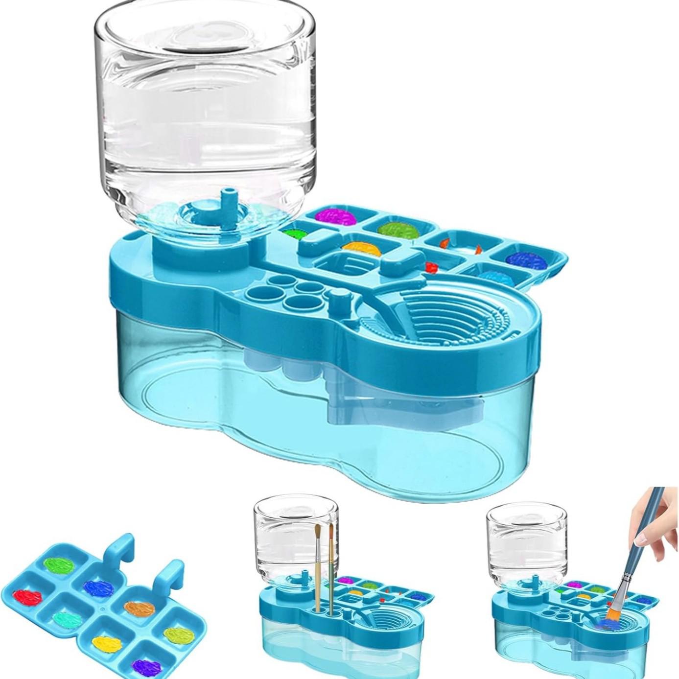

Paint Brush Rinser Cup with Water Circulation for Cleaning and Rinsing