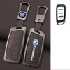 Zinc Alloy Leather Car Remote Key Case Cover Shell Fob For Changan Hunter F70 Cs35 Cs75 Plus Cs85 Coupe Cs95 Protector Keychain