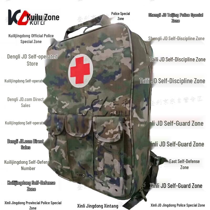Kuili Camouflage Medic Backpack