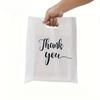 20/50 STÜCKE Schwarz/Weiß Dankbarkeit Handtasche Tragbare Tragetasche Süßigkeiten Keks Verpackung für Geburtstage Hochzeiten Partys Wiederverwendbar