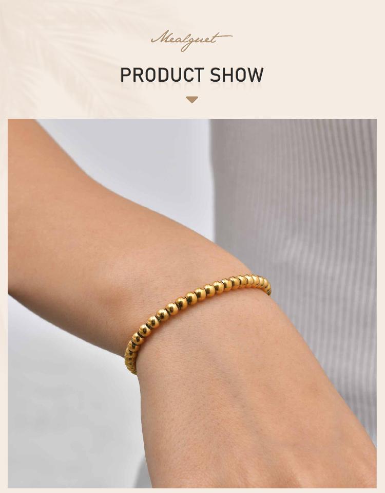 18K Gold Plated Bracelets for Women, Adjustable Layered Paperclip Chain Cuban Link Charm Bracelets,Waterproof Stackable Jewelry
