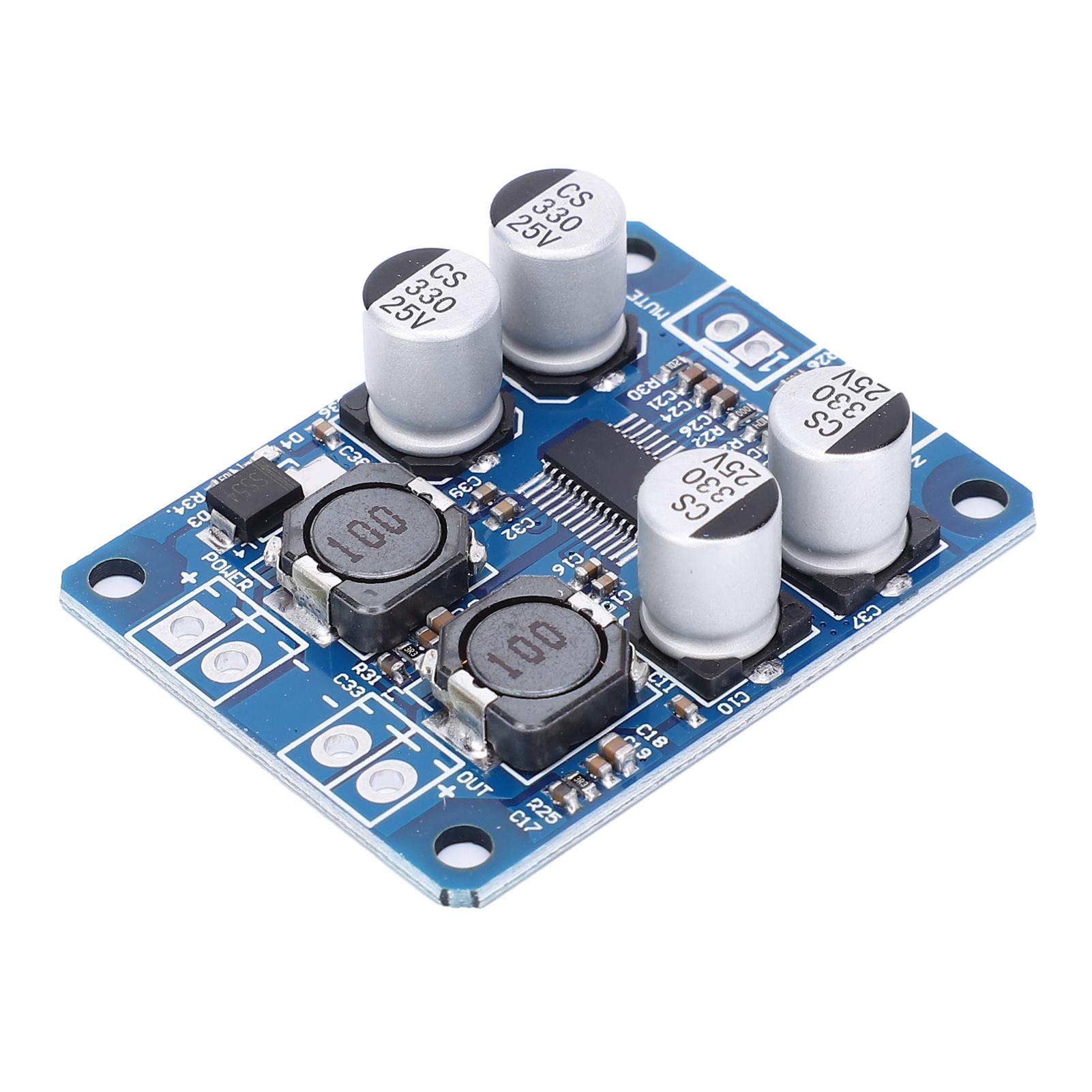 

Модуль плати підсилювача потужності 60 Вт Моно Цифровий Аудіо Електронний Компонент TPA3118 8~24 В пост. струму