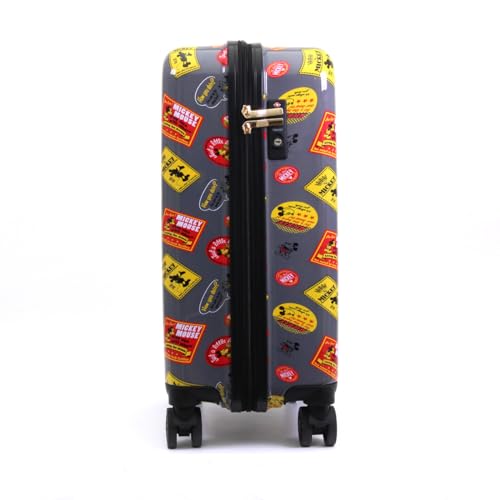 Hapitas Siffler Mickey Mouse Suitcase TRC2279-49 DN37 Mickey Mouse Sticker Gray