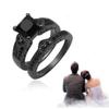 European & American Zircon Couple Rings - Simple, Stylish, & Personalized for Men & Women