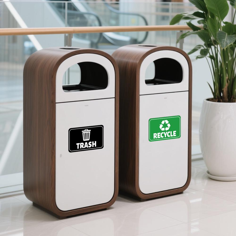 Creative Magnetic Garbage Sorting Sticker - Reusable Environmental Protection Label