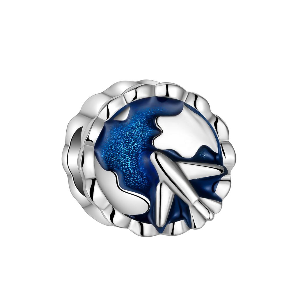 Kupfer Blaumond Glühwürmchen Dekorativer Anhänger Charm Kompatibel Mit Original Armband Armband Charm Perlenkette Diy Damen Schmuckstück