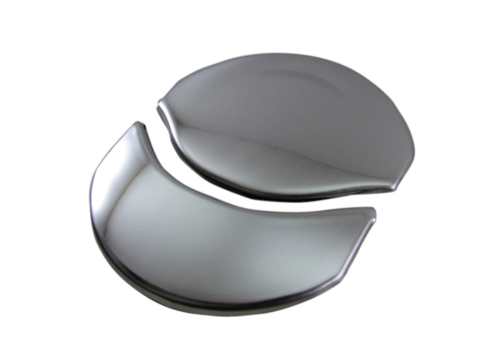 BRIGHTZ Finish Stainless Steel Air Conditioner Louver Covers for NV100 Clipper Van DR17V DR17 DR R17 17 NV100 Clipper NV 100 31225 Ultra-High (2-Piece