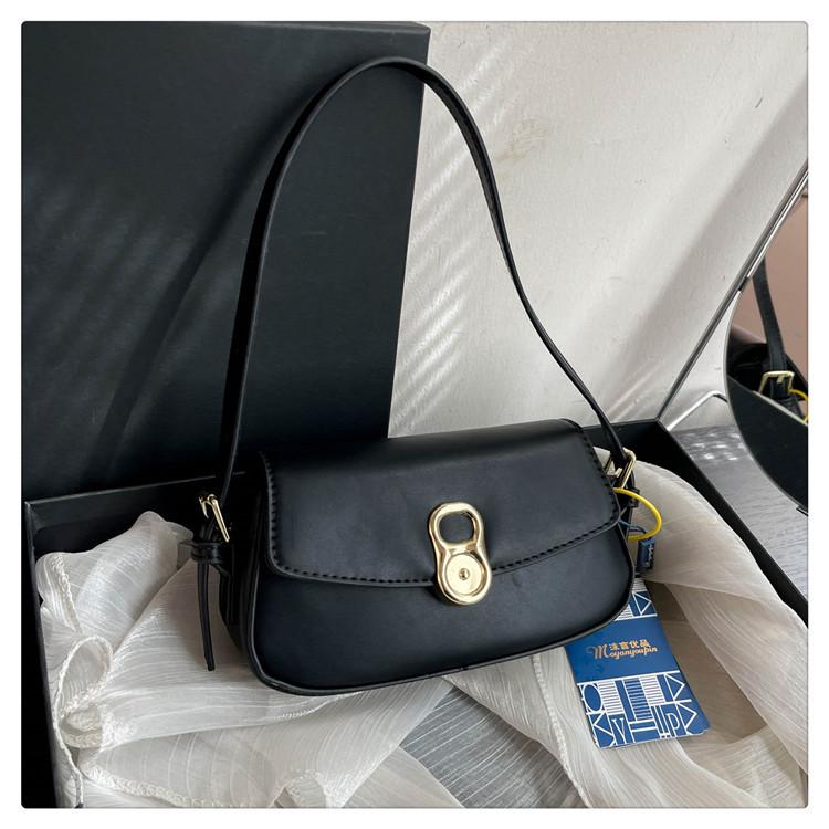 

Textured One-Shoulder Crossbody Bag: Trendy Women s Small Square Underarm Handbag чёрный