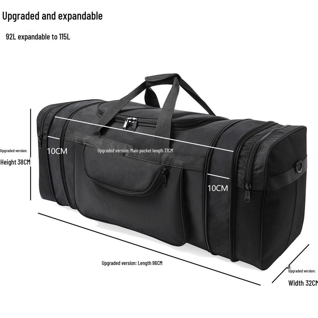 Extra Large Men's Travel Duffel Backpack for Outdoor Packing