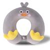 Cartoon U-Shaped Pillow Memory Foam Pillow Core Neck-Protecting Pillow for Airplane Car Travel Portable Office U-Shaped Pillow
