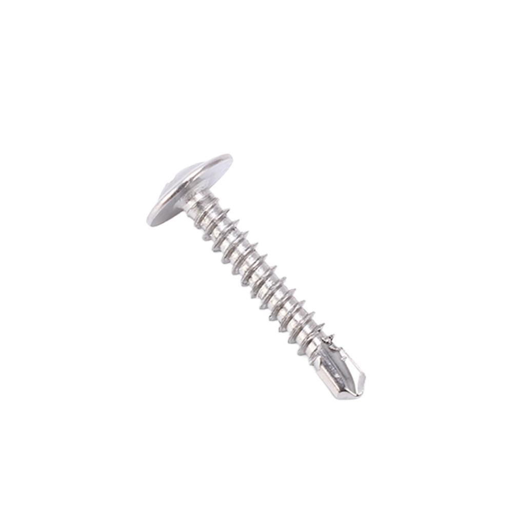 100pcs Fast Tapping Self Drilling Screws Durable Truss Head Screw For Industrial Use