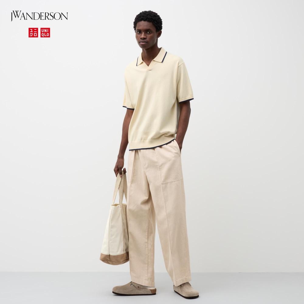 

Легкие брюки из смесового льна UNIQLO JAPAN