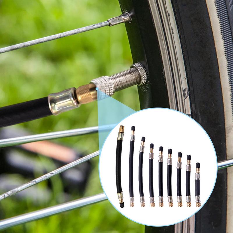 Przedłużka wentyla Przedłużka Do Opony 9szt Elastyczna Przedłużka Adapter Do Opony Do Samochodu Ciężarowego Motocykla