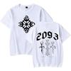 Yeat Crop Circle Tshirts Rapper New Logo Merch Short Sleeve Tee Women Unisex Fashion Casual HipHop Tshirts