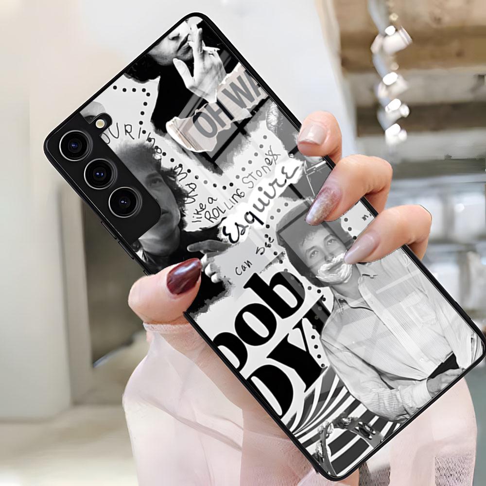 Classic B-Bob D-Dylan Phone Case For Samsung S26 S25 Plus S20 S20 Plus S22 Ultra S23 FE S21 Plus S21 Ultra Glass Cover Samsung S25