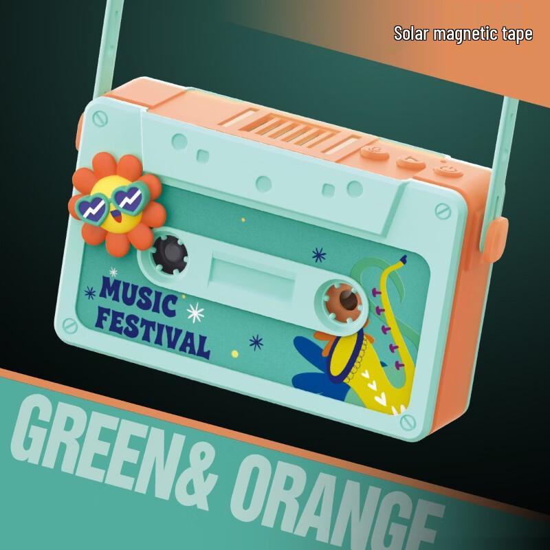 GIVELONG Portable Hip-Hop Tape Bladeless Neck Fan